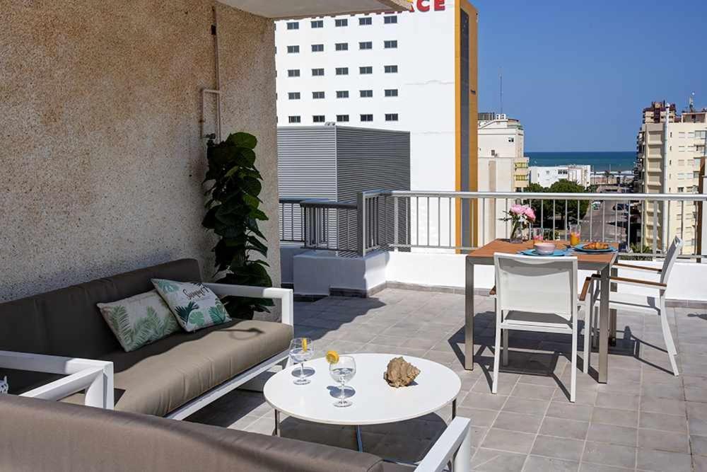 Atico Terrazas Playa Gandia Apartment Playa de Gandia Exterior photo